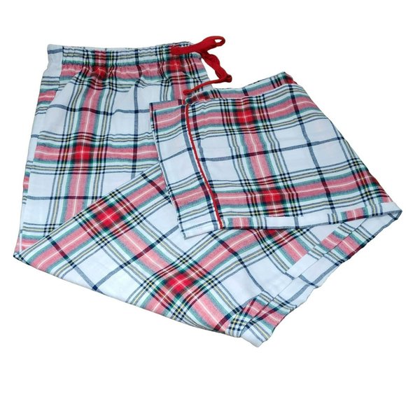 Size XXL Mens Winter Plaid Cotton Flannel Pajama Set Long Sleeve - Picture 7 of 15